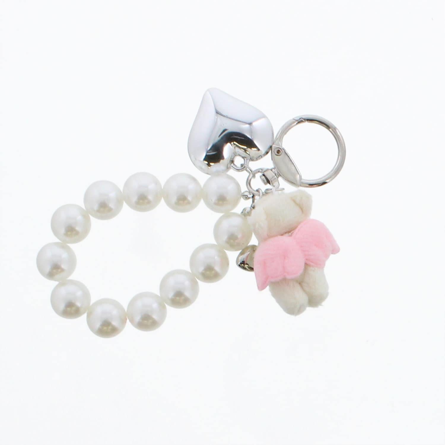 パールハートアニマルチャーム