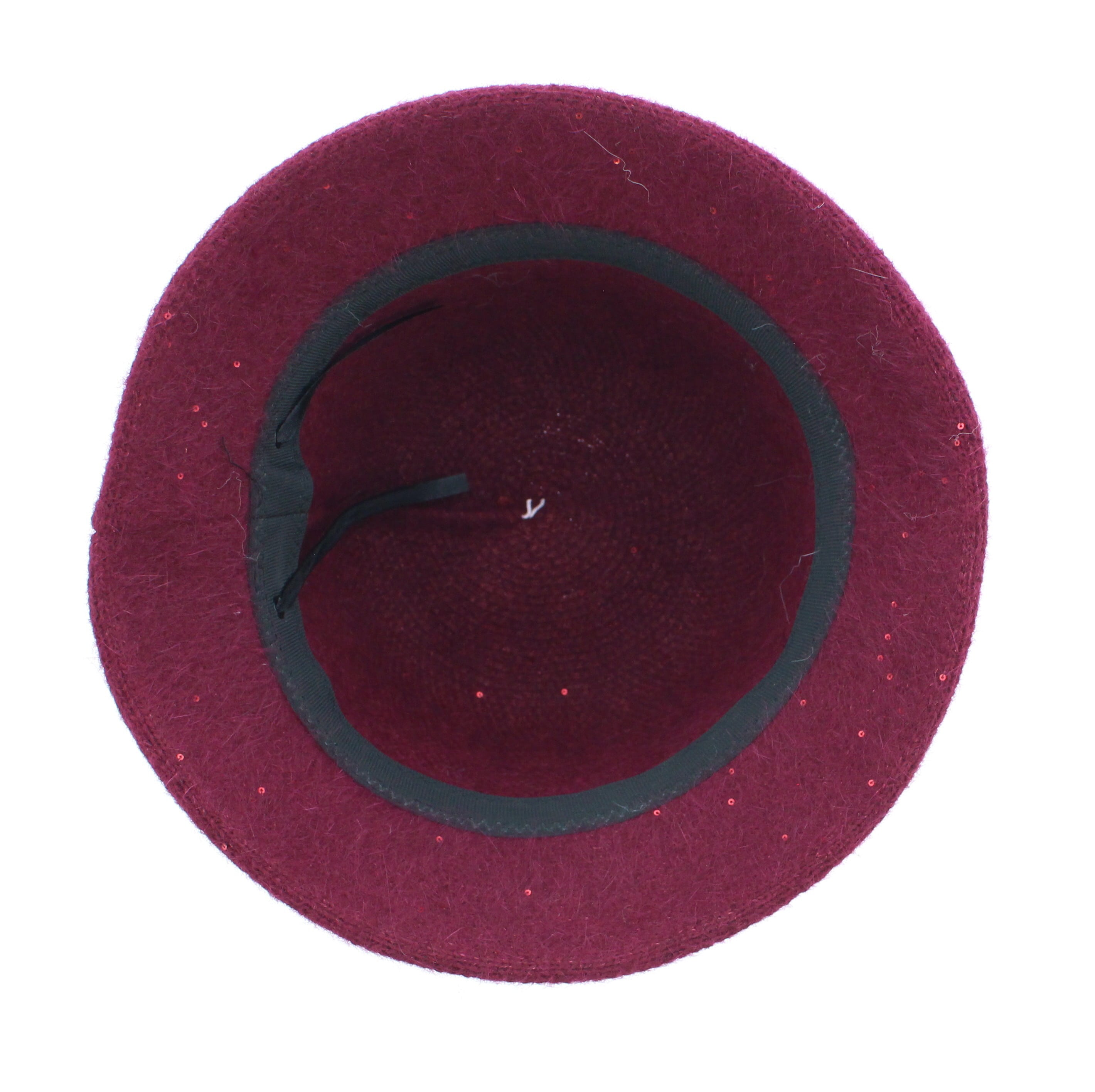 シャギーニットバケットハット