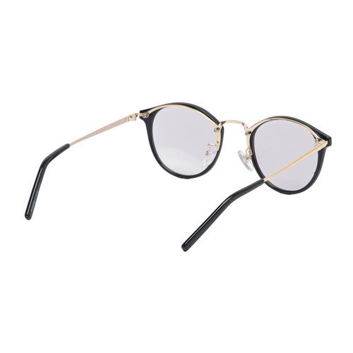 紫外線を99%カット!調光メタルボストンサングラス