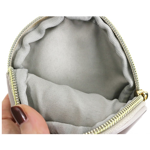 アトリエ・ポピンキャット刺繍丸ポーチ