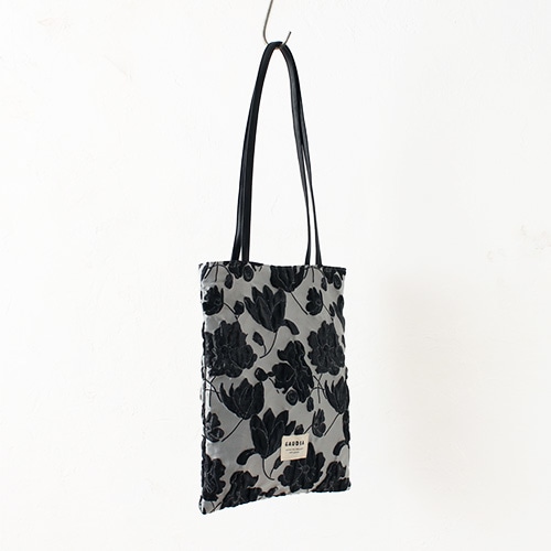 フラワージャガードトートバッグ