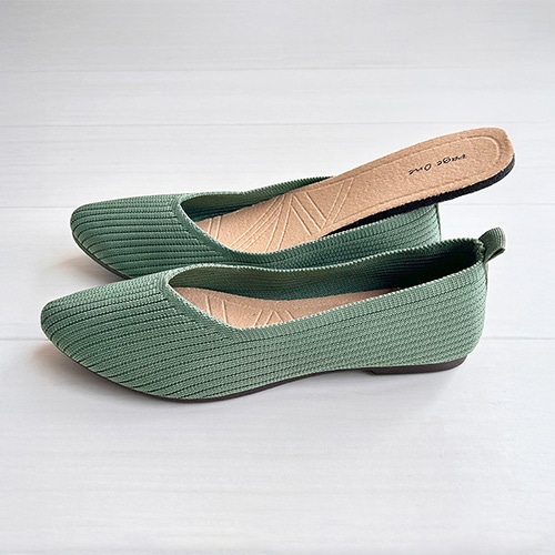 【JB selection】Vカットニットパンプス