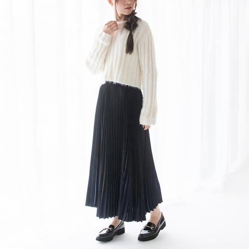 トラックソールビットローファー