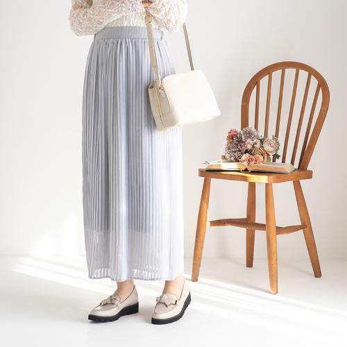 ノットリボントリミングローファー