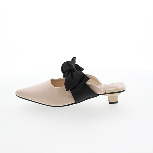 【JB selection】ボリュームリボンミュールサンダル