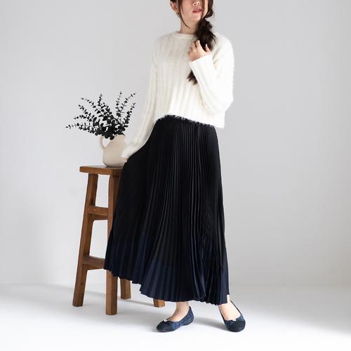 ツイードレーストゥリボンモールドソールパンプス