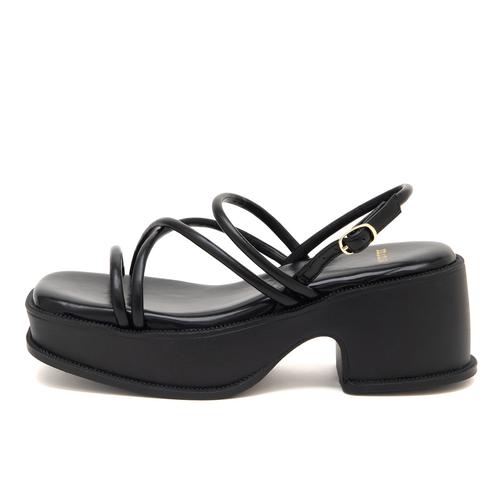 【JB selection】チューブストラップ厚底サンダル