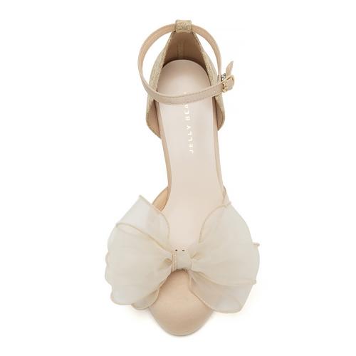 2WAYシアーリボンセパレートストラップパンプス