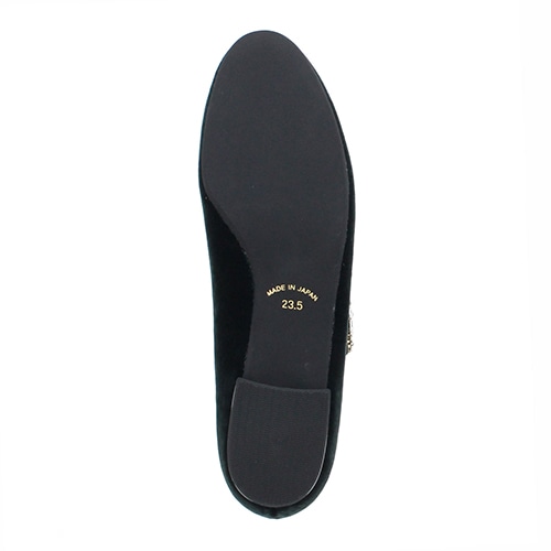 【あったか仕様】ビジューバックルパンプス