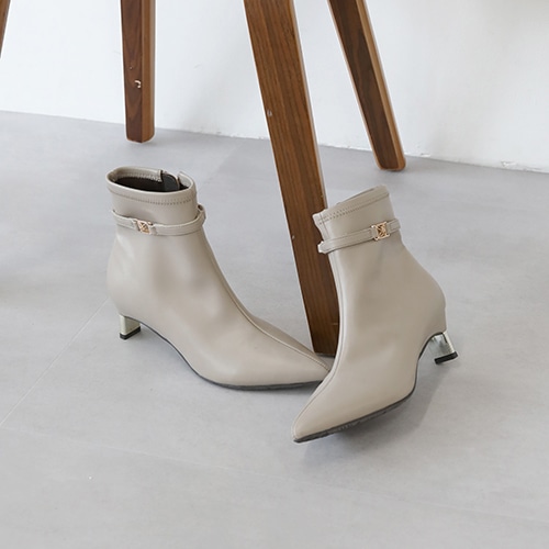 メタルスカシパーツベルト2WAYショートブーツ/204-22925