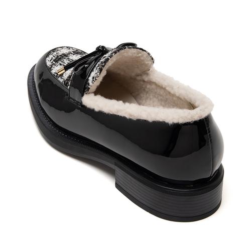 マテリアルコンビインナーファーローファー