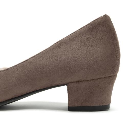 インナーファーVカットパンプス