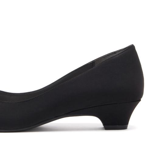 アーモンドトゥプレーンパンプス<ふわさら>【新色】