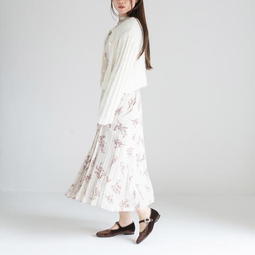 【あったか仕様】ビジューバックルパンプス