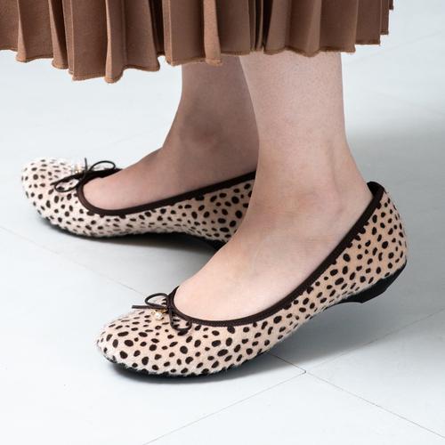 【あったか仕様】インナーファーバレエシューズ