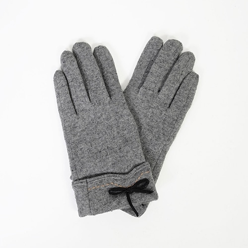 ステッチリボンニットグローブ