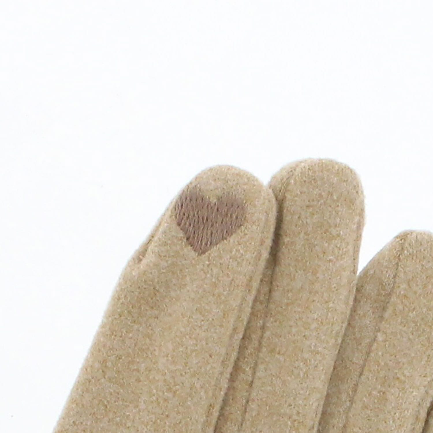 パールアクセントニットグローブ