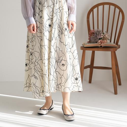 【晴雨兼用】レインモールドソールバレエシューズ【新色】