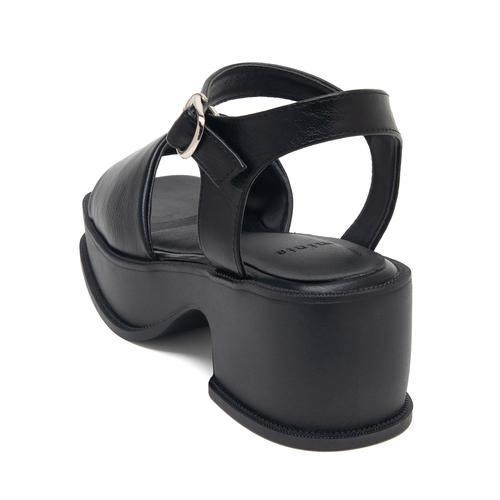 【JB selection】バルキーパテッドストラップ厚底サンダル