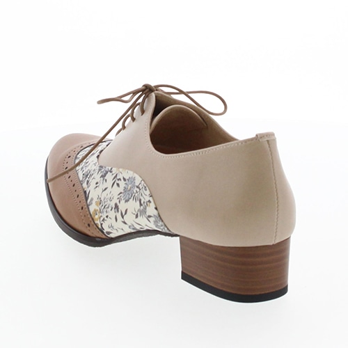 【3-4月限定】●受注生産●マテリアルコンビレースアップマニッシュシューズ