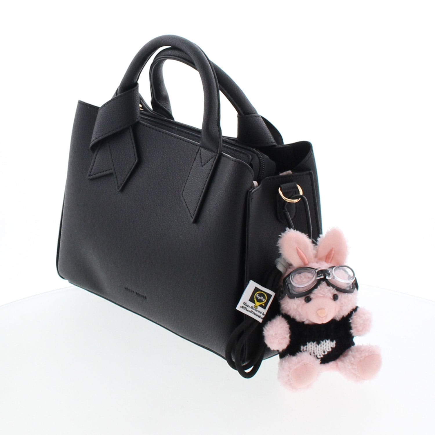 ゴーグルニットうさぎチャーム