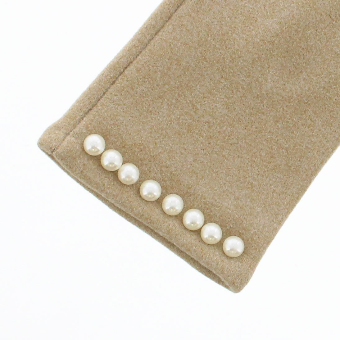 パールアクセントニットグローブ