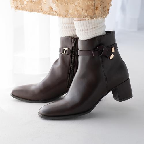 ノットリボン2WAYショートブーツ