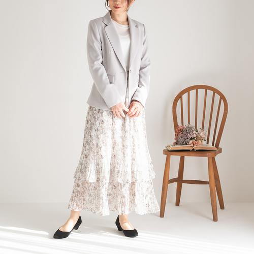 アーモンドトゥプレーンパンプス<ふわさら>【新色】