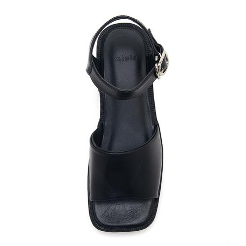 【JB selection】バルキーパテッドストラップ厚底サンダル