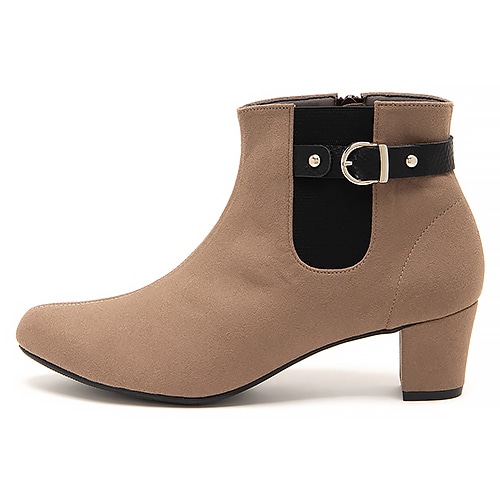 サイドゴアベルトショートブーツ/125-45810