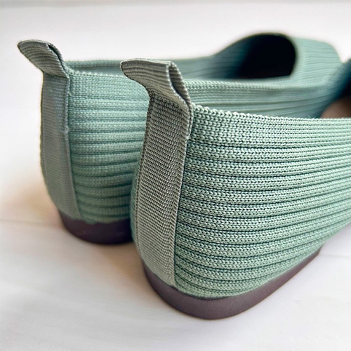 【JB selection】Vカットニットパンプス