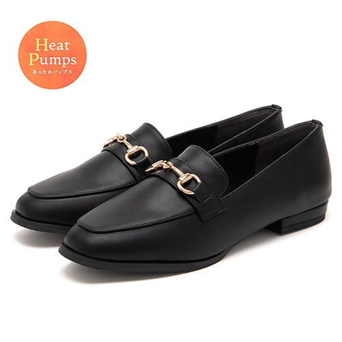 【あったか仕様】ビットローファーシューズ