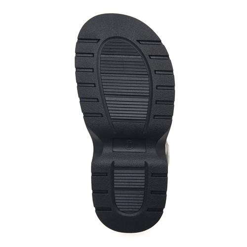 【JB selection】クロスベルト厚底ミュールサンダル