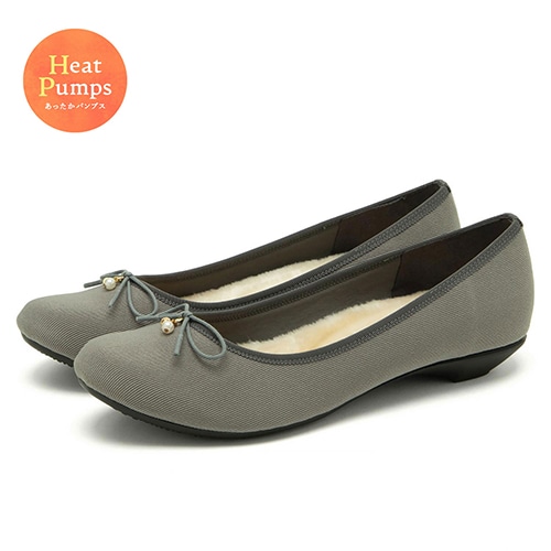 【あったか仕様】インナーファーバレエシューズ