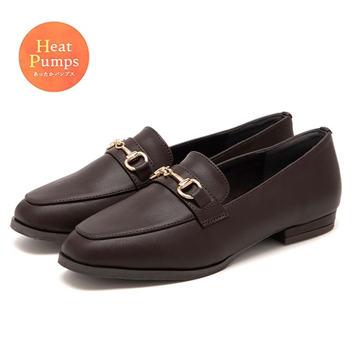 【あったか仕様】ビットローファーシューズ