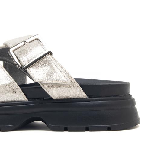 【JB selection】クロスベルト厚底ミュールサンダル