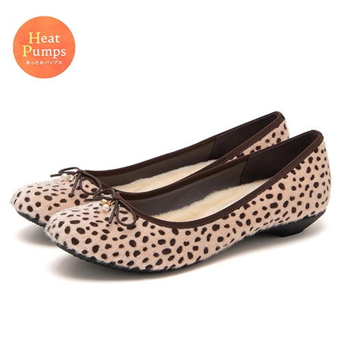 【あったか仕様】インナーファーバレエシューズ