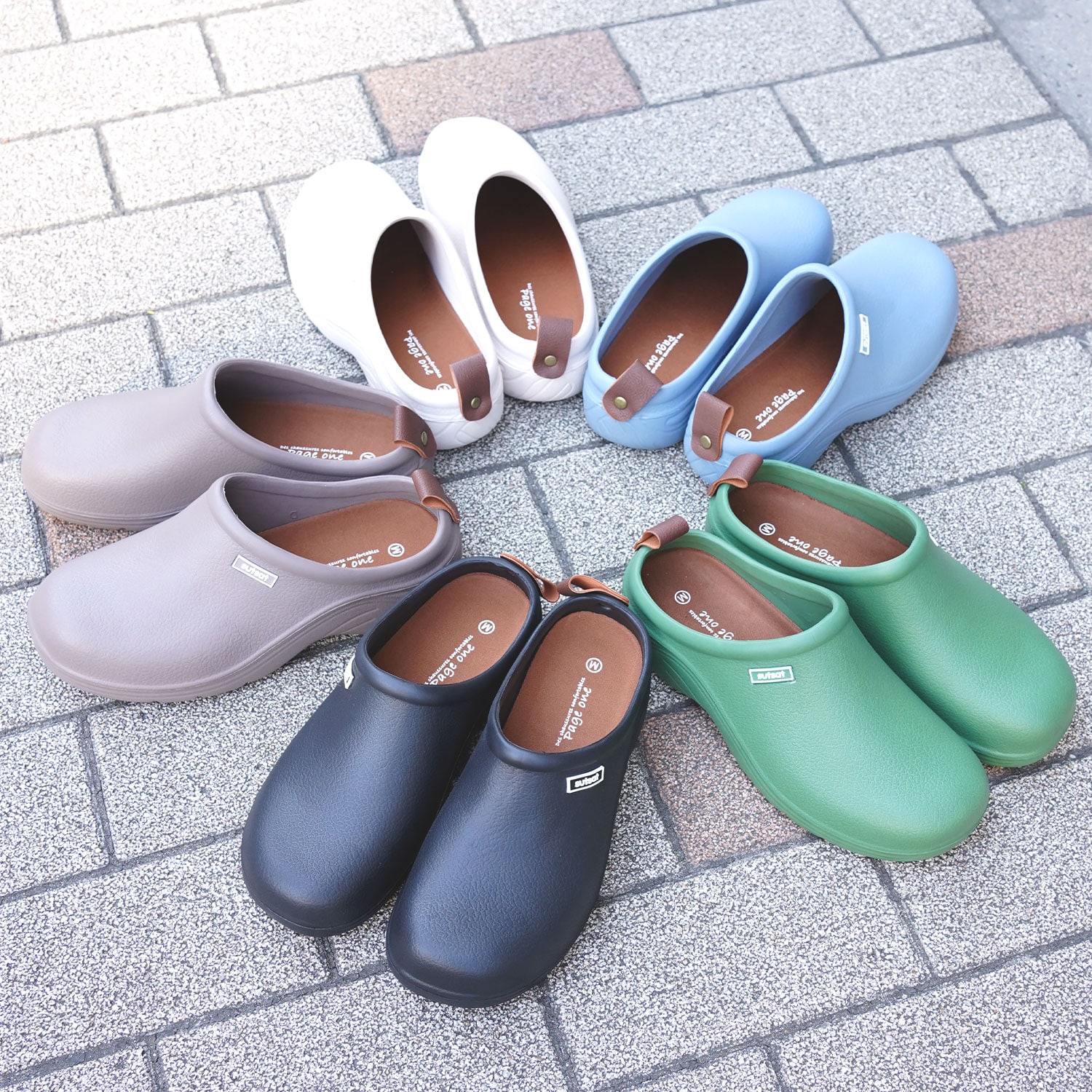 【JB selection】EVAスリッポンシューズ 防水 レイン