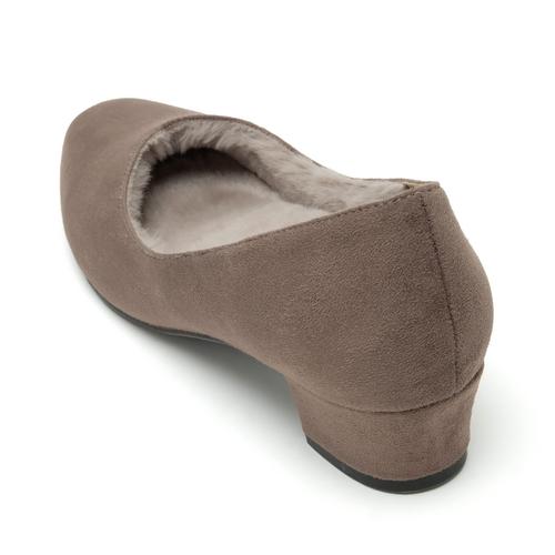 インナーファーVカットパンプス