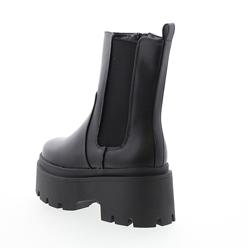 厚底トラックソールサイドゴアブーツ