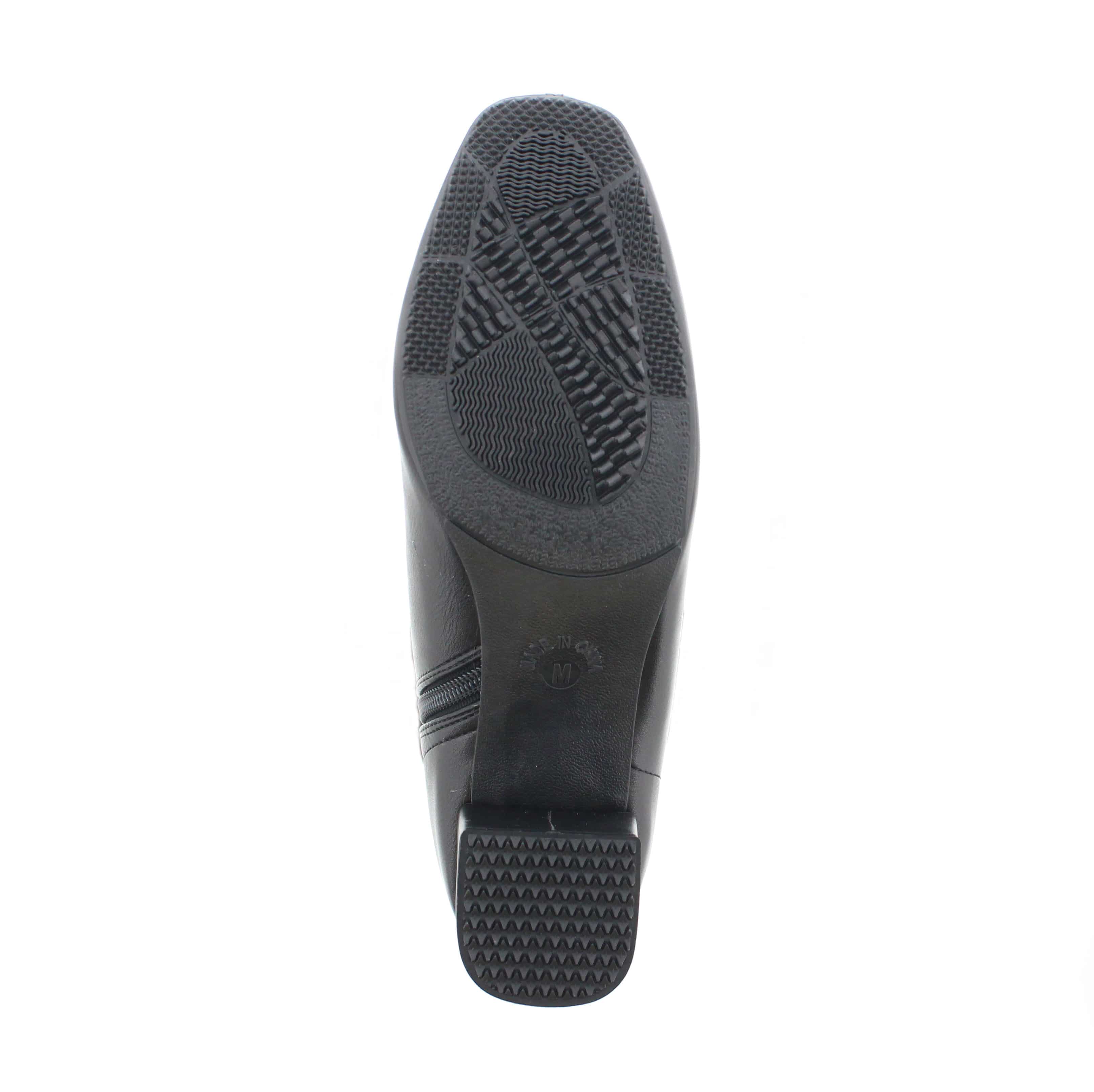 スクエアトゥロングストレッチブーツ