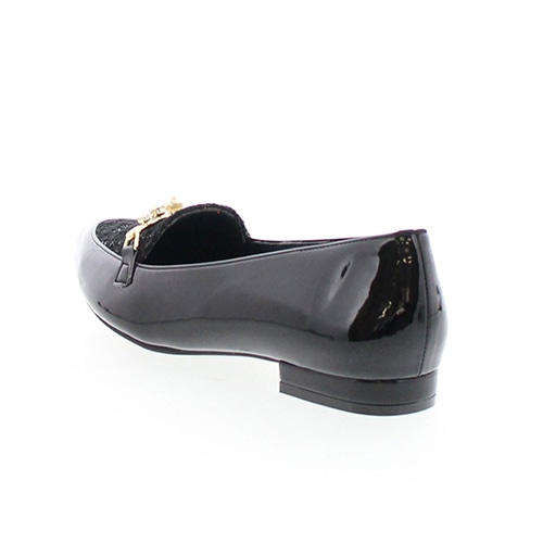 【あったか仕様】 パールビットローファーパンプス