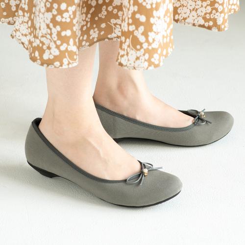 【あったか仕様】インナーファーバレエシューズ