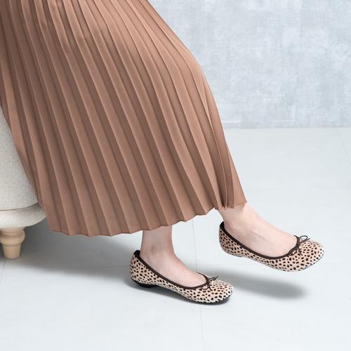 【あったか仕様】インナーファーバレエシューズ