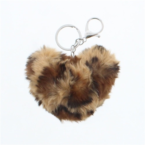 ハートヒョウエコファーチャーム