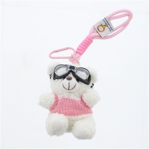 ゴーグルニットくまチャーム