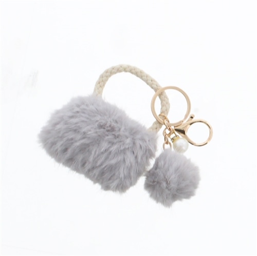 ミニファーバッグポンポンチャーム