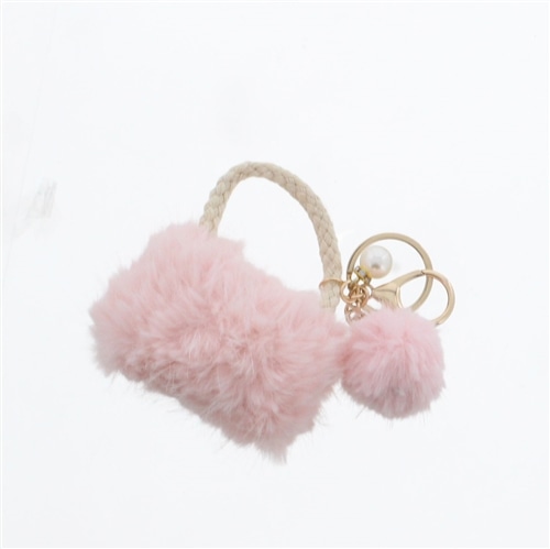 ミニファーバッグポンポンチャーム