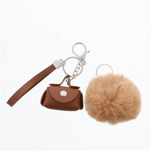 ミニバッグポンポンファーチャーム