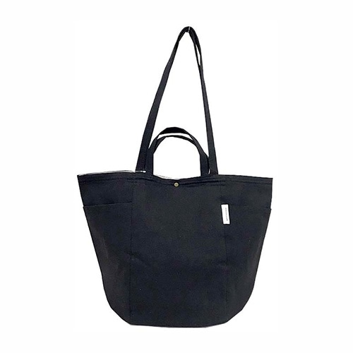 2ハンドル インド綿トートバッグ